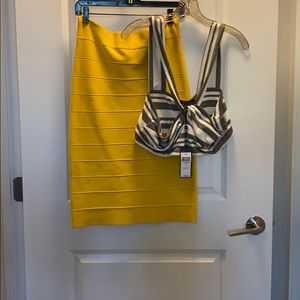 Skirt and Tube top combo